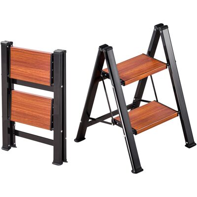 Vevor Escalera Plegable 2 Peldaños, Escalera De Tijera Con Pedal Ancho Antideslizante Y Empuñadura Cómoda, Capacidad De 150 Kg, Taburete Multifuncional Para Cocina, Hogar, Plantas, Reparaciones Vevor Escalera Plegable 2 Peldaños, Escalera De Tijera Con Pedal Ancho Antideslizante Y Empuñadura Cómoda, Capacidad De 150 Kg, Taburete Multifuncional Para Cocina, Hogar, Plantas, Reparaciones
