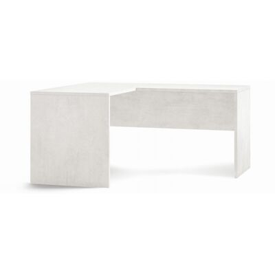 Escritorio En L Izquierdo 160l X 150p X H76 – Acabado Blanco Mate – Sarmog Escritorio En L Izquierdo 160l X 150p X H76 – Acabado Blanco Mate – Sarmog
