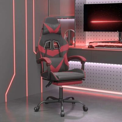 Silla de Gaming MAISONCHIC con Reposapiés Ajustable - Silla de Juegos Silla de Gaming MAISONCHIC con Reposapiés Ajustable - Silla de Juegos