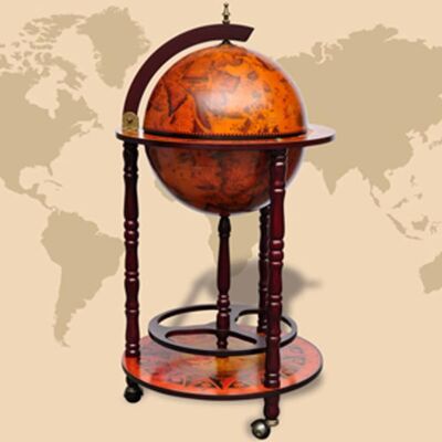 Mueble Bar De Bola Del Mundo Madera De Eucalipto Vidaxl Mueble Bar De Bola Del Mundo Madera De Eucalipto Vidaxl