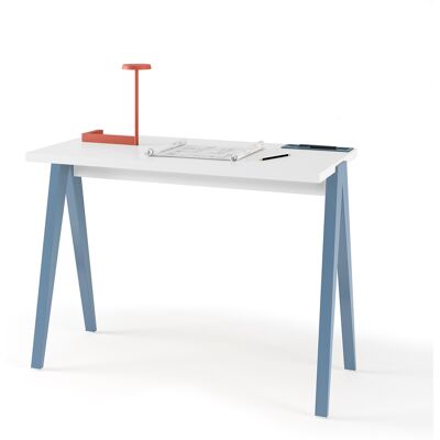 Herdasa - Escritorio Modelo Colmar - Blanco y Azul Herdasa - Escritorio Modelo Colmar - Blanco y Azul