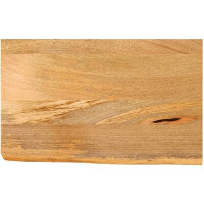vidaXL Encimera de mango con borde vivo - 60x40x2,5 cm - Diseño rústico natural vidaXL Encimera de mango con borde vivo - 60x40x2,5 cm - Diseño rústico natural