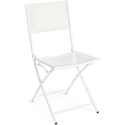 Bizzotto - Silla Plegable Wendy Color Blanco Bizzotto - Silla Plegable Wendy Color Blanco