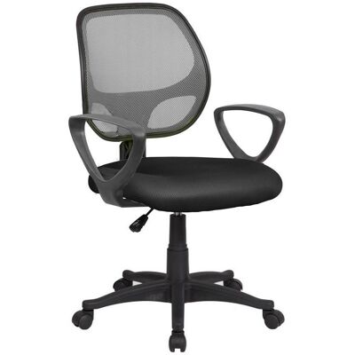 SERENA Silla Con Ruedas - Sillón De Oficina Negro SERENA Silla Con Ruedas - Sillón De Oficina Negro
