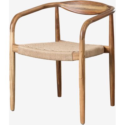 Sklum - Pack De 4 Sillas De Comedor En Madera De Acacia Mallory Sklum - Pack De 4 Sillas De Comedor En Madera De Acacia Mallory