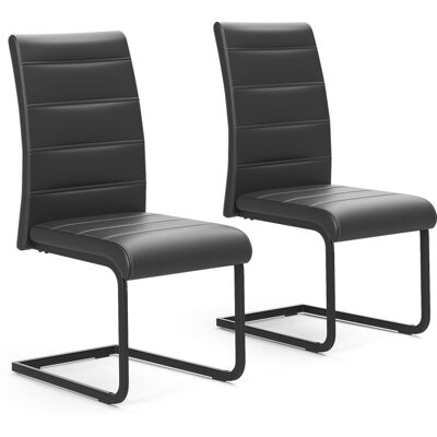 Silla Basculante Salvo, Negro/negro, Lote De 2, Vicco Silla Basculante Salvo, Negro/negro, Lote De 2, Vicco