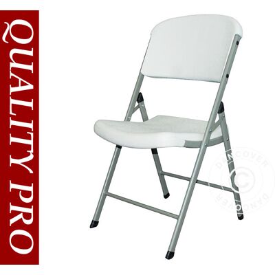 Sillas Plegables 48x43x89cm, Gris Claro/blanco, 4 Uds. - Dancover Sillas Plegables 48x43x89cm, Gris Claro/blanco, 4 Uds. - Dancover