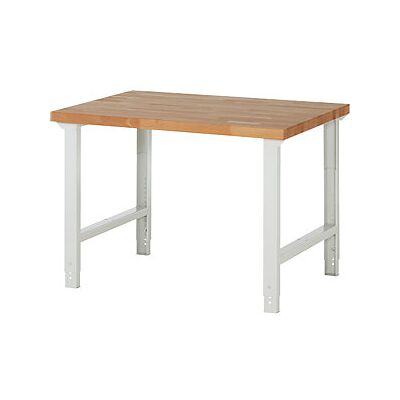 Banco de trabajo Eurokraft Pro Serie 7000 - Sistema modular, Madera de haya, 1250x900mm Banco de trabajo Eurokraft Pro Serie 7000 - Sistema modular, Madera de haya, 1250x900mm