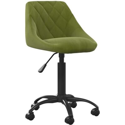 Vidaxl Silla De Oficina De Terciopelo Verde Claro Vidaxl Silla De Oficina De Terciopelo Verde Claro