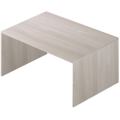 WEBMARKETPOINT Escritorio de oficina en madera de olmo claro - Escritorio WEBMARKETPOINT Escritorio de oficina en madera de olmo claro - Escritorio