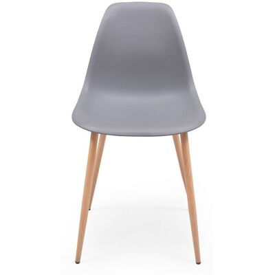 Homely Modelo - Silla de comedor nórdica - Gris oscuro Homely Modelo - Silla de comedor nórdica - Gris oscuro