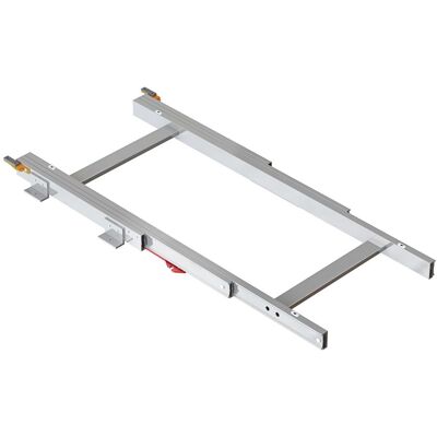 Emuca - Guías Para Mesa Deslizante Twice Top, Aluminio, Anodizado Mate Emuca - Guías Para Mesa Deslizante Twice Top, Aluminio, Anodizado Mate