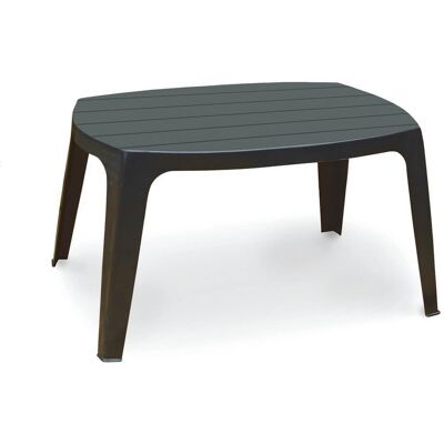 Progarden - Mesa Baja Kai 76x49x43 Cm Antracita Progarden - Mesa Baja Kai 76x49x43 Cm Antracita