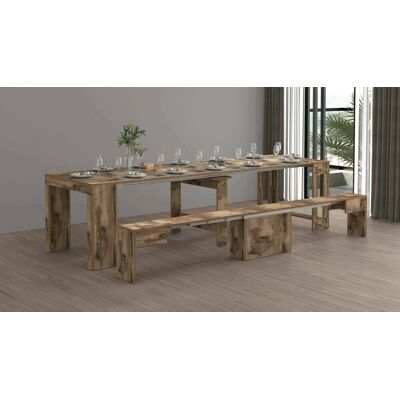 DMORA - Crispin - Arce - 66x25x45 cm - Dining set DMORA - Crispin - Arce - 66x25x45 cm - Dining set
