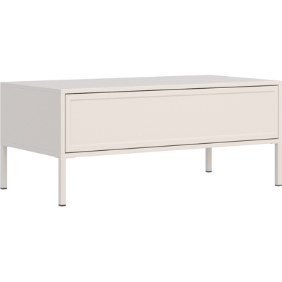 Selsey Velveto – Mesa De Centro Con Cajón - Cachemir - 100x50 Cm Selsey Velveto – Mesa De Centro Con Cajón - Cachemir - 100x50 Cm