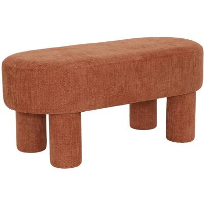Banco Orska Ovalado De Un Asiento, Color Naranja - Atmosphera Créateur D'Intérieur Banco Orska Ovalado De Un Asiento, Color Naranja - Atmosphera Créateur D'Intérieur