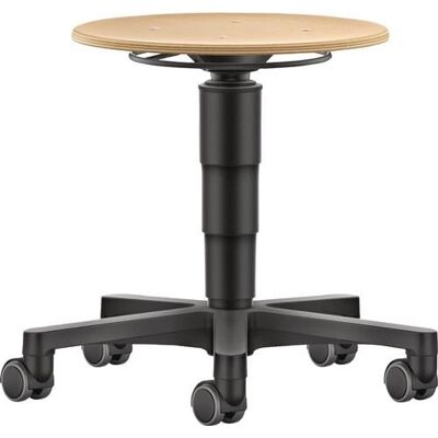 Taburete Giratorio Rl.haya Natural Altura Asiento 450-650mm Ho Bimos Taburete Giratorio Rl.haya Natural Altura Asiento 450-650mm Ho Bimos