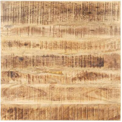 Superficie de mesa de madera de mango 70x70 cm - Maciza y rústica Superficie de mesa de madera de mango 70x70 cm - Maciza y rústica