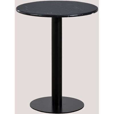 Sklum - Mesa de Bar Redonda en Mármol (Ø60 cm) - Mesa de Bar Sklum - Mesa de Bar Redonda en Mármol (Ø60 cm) - Mesa de Bar
