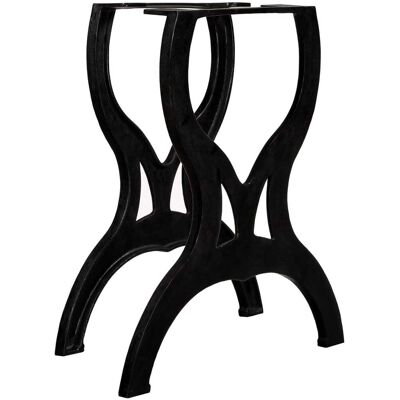 Vidaxl - Patas De Mesa De Comedor 2 Uds Estructura X Hierro Fundido Vidaxl - Patas De Mesa De Comedor 2 Uds Estructura X Hierro Fundido