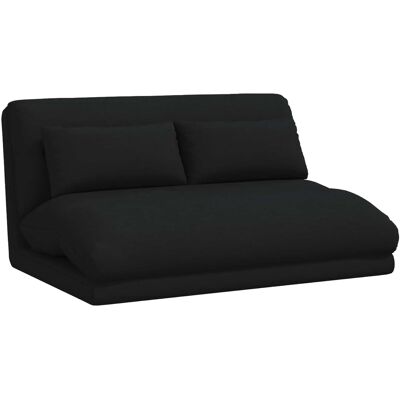 Sillón Ajustable Negro Tela Vidaxl Sillón Ajustable Negro Tela Vidaxl
