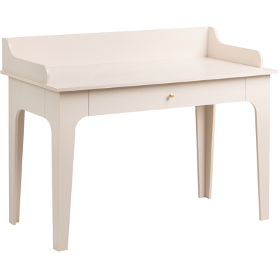 BELIANI Escritorio Para Oficina Estilo Escandinavo Con Cajón Color Cachemira Mdf 120 X 60 Cm Beige Claro Montira BELIANI Escritorio Para Oficina Estilo Escandinavo Con Cajón Color Cachemira Mdf 120 X 60 Cm Beige Claro Montira