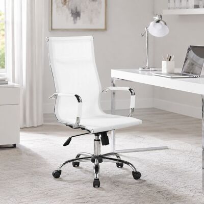 SERENA Silla Con Ruedas - Sillón De Oficina Gris SERENA Silla Con Ruedas - Sillón De Oficina Gris