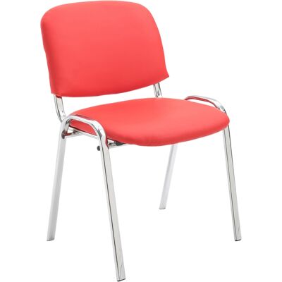 Clp - Silla De Conferencia Ken Chrom Rojo Clp - Silla De Conferencia Ken Chrom Rojo