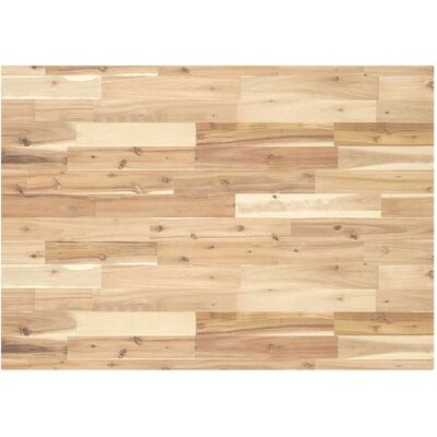 vidaXL Tablero de escritorio de madera de acacia maciza 100x70cm - Acabado natural - Encimera vidaXL Tablero de escritorio de madera de acacia maciza 100x70cm - Acabado natural - Encimera