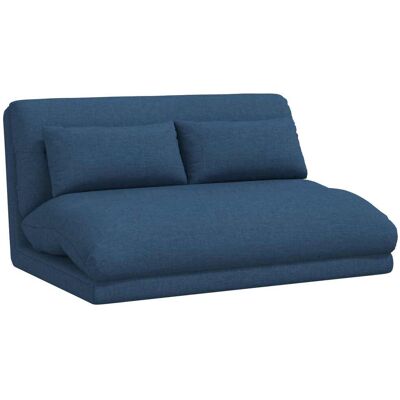 Sillón Ajustable Azul Tela Vidaxl Sillón Ajustable Azul Tela Vidaxl