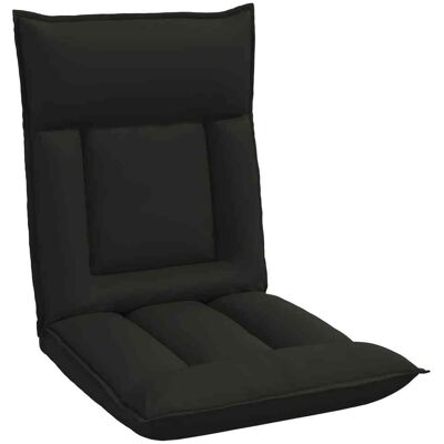 Sillón Ajustable Negro Cuero Sintético Vidaxl Sillón Ajustable Negro Cuero Sintético Vidaxl