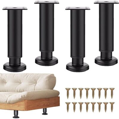 OEM Juego De 4 Patas Ajustables Para Muebles, De 18 A 30 Cm, Ideales Para Muebles De Baño, Mesas, Sillas, Escritorios, Cocinas, Armarios Y Sofás - Crezuo OEM Juego De 4 Patas Ajustables Para Muebles, De 18 A 30 Cm, Ideales Para Muebles De Baño, Mesas, Sillas, Escritorios, Cocinas, Armarios Y Sofás - Crezuo