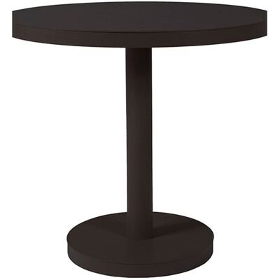 Mesa Redonda Pie Central Ø60 Barcino Resol Gris Negro Mesa Redonda Pie Central Ø60 Barcino Resol Gris Negro