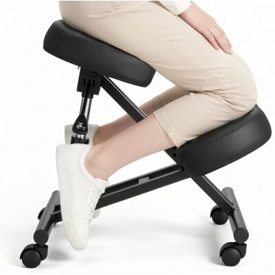 OEM Silla Ergonómica De Rodillas Con Ruedas, Taburete Para Rodillas Postura En Forma De X Con Altura Ajustable Y Cojines De Espuma Gruesa, Relajarse De Cuello Y Espalda Para Hogar, Oficina, Negro OEM Silla Ergonómica De Rodillas Con Ruedas, Taburete Para Rodillas Postura En Forma De X Con Altura Ajustable Y Cojines De Espuma Gruesa, Relajarse De Cuello Y Espalda Para Hogar, Oficina, Negro