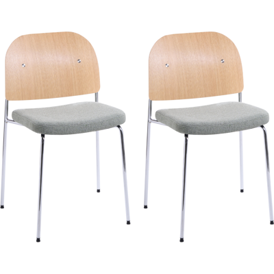 BELIANI Conjunto De 2 Sillas De Comedor Con Estructura De Metal Asiento Tapizado Apilables Estilo Loft Vintage Verde/marrón Claro Ashcroft BELIANI Conjunto De 2 Sillas De Comedor Con Estructura De Metal Asiento Tapizado Apilables Estilo Loft Vintage Verde/marrón Claro Ashcroft