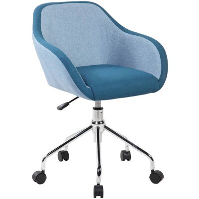 Serena - Silla De Oficina Mandurah, Sillón De Oficina, Asiento De Oficina Ergonómico, Cm 56x58h77/84, Azul Serena - Silla De Oficina Mandurah, Sillón De Oficina, Asiento De Oficina Ergonómico, Cm 56x58h77/84, Azul