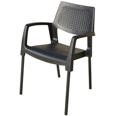 Garden Life Sillón apilable de ratán - Muebles de jardín Garden Life Sillón apilable de ratán - Muebles de jardín