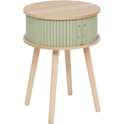 Mesilla De Noche Nysos 2 Puertas Verde Oliva 54x40x40cm - Atmosphera Créateur D'Intérieur Mesilla De Noche Nysos 2 Puertas Verde Oliva 54x40x40cm - Atmosphera Créateur D'Intérieur