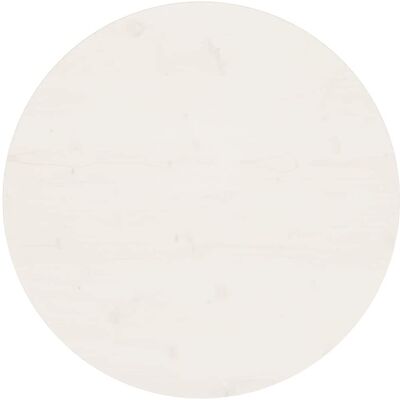 Superficie De Mesa Madera Maciza De Pino Blanco Ø70x2,5 Cm Vidaxl Superficie De Mesa Madera Maciza De Pino Blanco Ø70x2,5 Cm Vidaxl