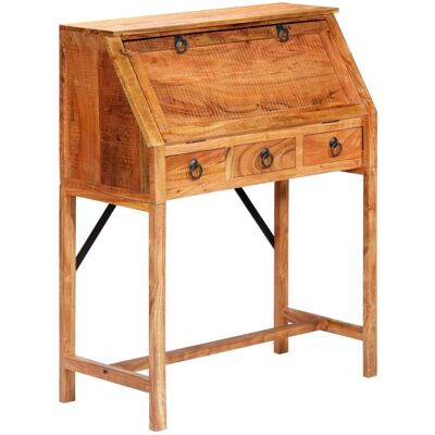 HELLOSHOP26 Escritorio De Ordenador/mesa De Trabajo 90 Cm Madera Maciza De Acacia 0502104 HELLOSHOP26 Escritorio De Ordenador/mesa De Trabajo 90 Cm Madera Maciza De Acacia 0502104
