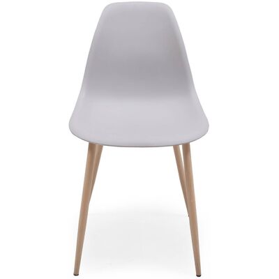 Homely - Silla de comedor nórdica - Gris claro Homely - Silla de comedor nórdica - Gris claro