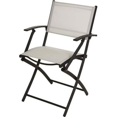 Progarden Silla Plegable Acero Y Textilene Blanco X60000180 Progarden Silla Plegable Acero Y Textilene Blanco X60000180