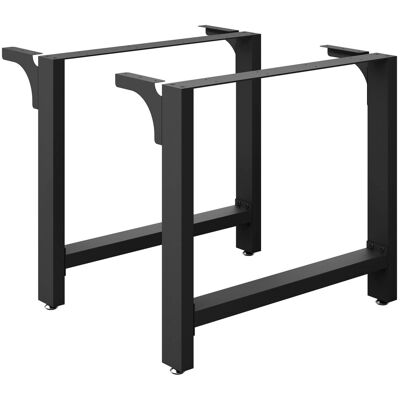 Wiltec Bastidores Para Mesa 80x72 Cm Recubrimiento Polvo Negro Caballetes Tablero Patas De Mesa Bricolaje Wiltec Bastidores Para Mesa 80x72 Cm Recubrimiento Polvo Negro Caballetes Tablero Patas De Mesa Bricolaje