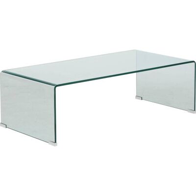 Mesa De Centro Transparente Lenia 110x55x38cm - Atmosphera Créateur D'Intérieur Mesa De Centro Transparente Lenia 110x55x38cm - Atmosphera Créateur D'Intérieur