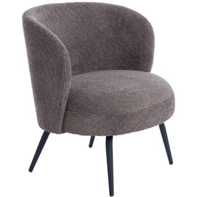 Silla Marrón De Tela Con Estilo Light & Living Dieyda Silla Marrón De Tela Con Estilo Light & Living Dieyda