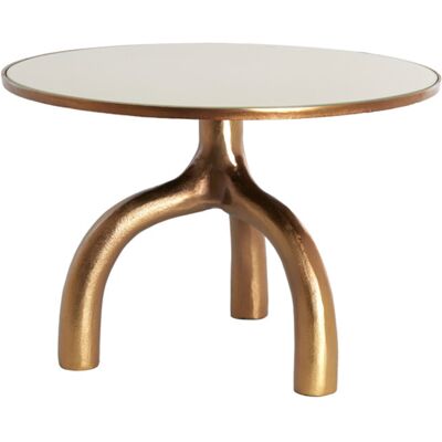 Mesa De Centro Marrón De Metal Robusta Light & Living Mello Mesa De Centro Marrón De Metal Robusta Light & Living Mello