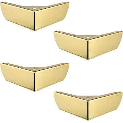 OEM Patas Para Muebles De Cocina Diy De 50 Mm Para Mesa De Centro, Armarios, Cama, Sofá, Patas De Metal Dorado Resistentes Para Silla/oficina, Silenciosas Y Antideslizantes, Juego De 4 OEM Patas Para Muebles De Cocina Diy De 50 Mm Para Mesa De Centro, Armarios, Cama, Sofá, Patas De Metal Dorado Resistentes Para Silla/oficina, Silenciosas Y Antideslizantes, Juego De 4