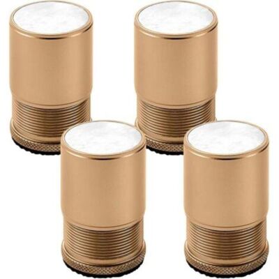 OEM Elevadores Metálicos Ajustables Para Muebles, Patas De Cama, Pies Para Sillas, Mesas, Sofás, Armarios Y Muebles De Baño, Color Dorado, Altura De 4,7 Cm A 8 Cm, Diámetro De 40 Mm - 4 Unidades -crezuo OEM Elevadores Metálicos Ajustables Para Muebles, Patas De Cama, Pies Para Sillas, Mesas, Sofás, Armarios Y Muebles De Baño, Color Dorado, Altura De 4,7 Cm A 8 Cm, Diámetro De 40 Mm - 4 Unidades -crezuo