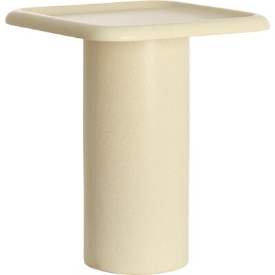 Mesa Auxiliar Blanca De Cerámica Elegante Light & Living Luarca Mesa Auxiliar Blanca De Cerámica Elegante Light & Living Luarca
