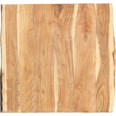 vidaXL Encimera de madera de acacia - Borde vivo natural - 58x(50-60)cm vidaXL Encimera de madera de acacia - Borde vivo natural - 58x(50-60)cm